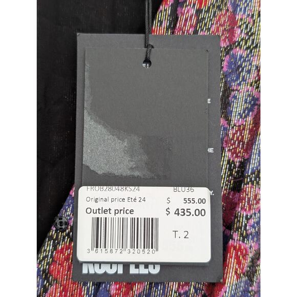 NWT The Kooples Confetti Party Dress Women's Size Medium Sequin Mini Cocktail - Picture 9 of 9